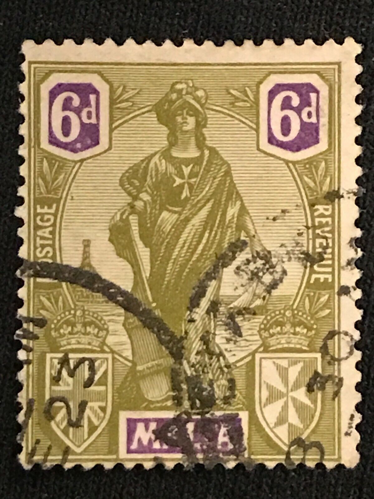 Malta Sc #108 Used 1922