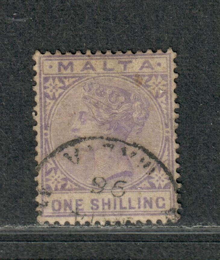 Malta Sc#13 Used/vf, Key Value, Cv. $22
