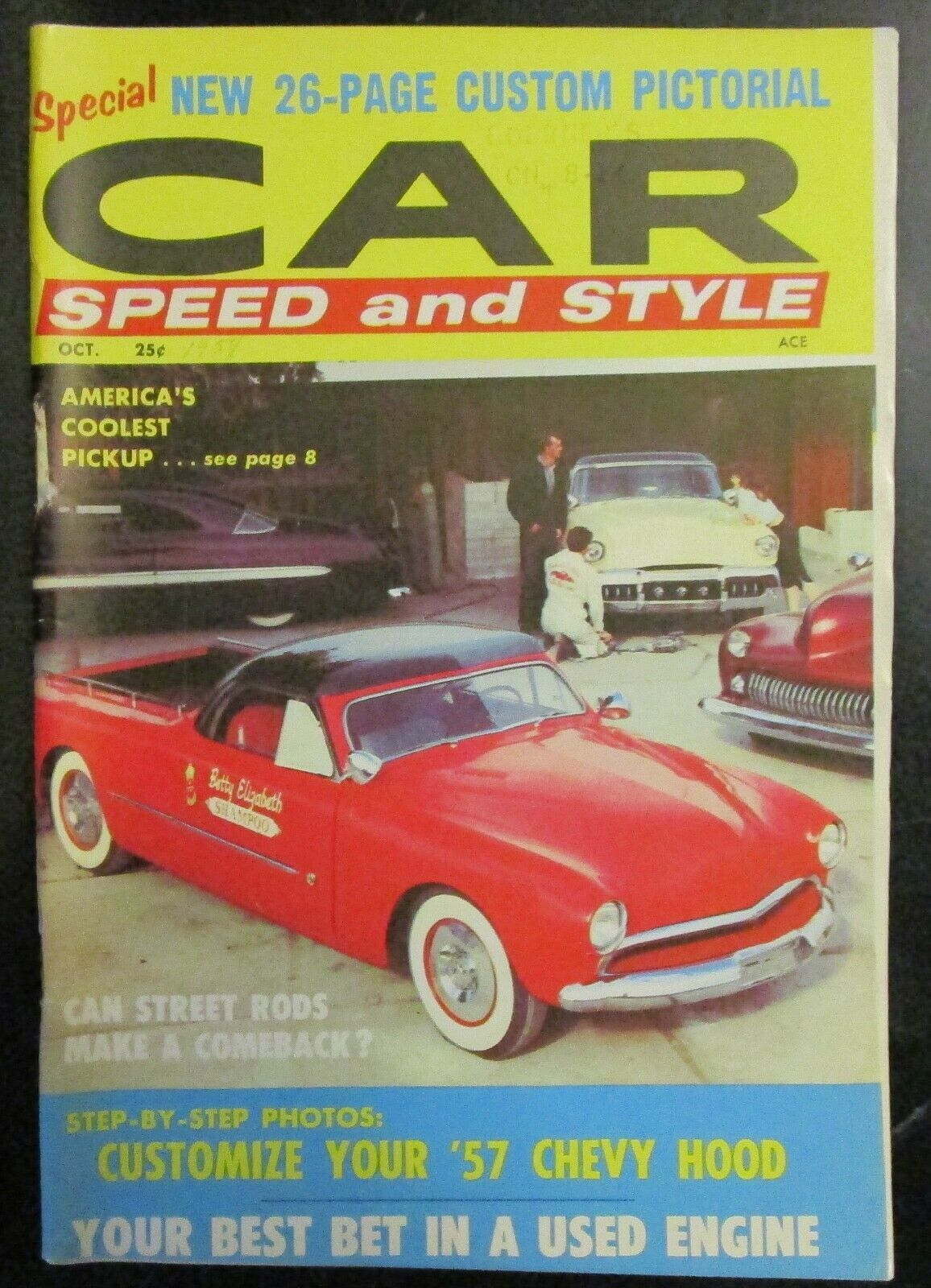 Car Speed And Style Magazine October 1958
