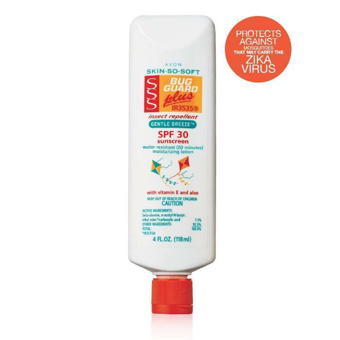 Avon Skin-so-soft Bug Guard Insect Repellent Gentle Breeze Spf 30 May Be Pink