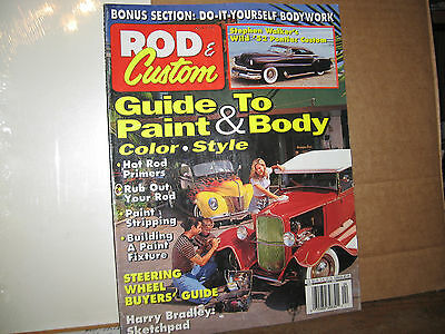 Rod & Custom Magazine April 1996 Harry Bradley Stephen Walker 1952 Pontiac